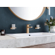 Смеситель для раковины HANSGROHE Metropol 32507140 с донным клапаном Push-Open, шлифованная бронза