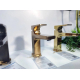 Смеситель для раковины HANSGROHE Metropol 32507140 с донным клапаном Push-Open, шлифованная бронза