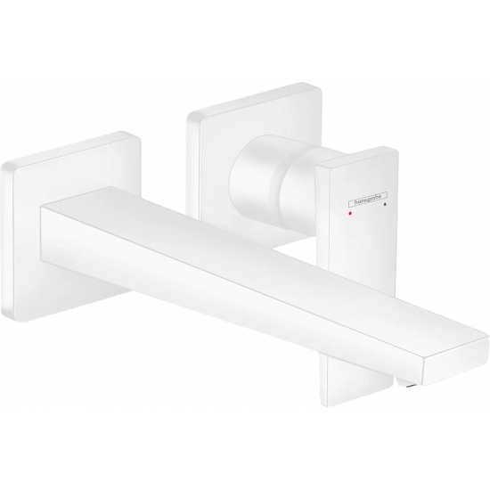 Смеситель для раковины HANSGROHE Metropol 32526700 С ВНУТРЕННЕЙ ЧАСТЬЮ матовый белый