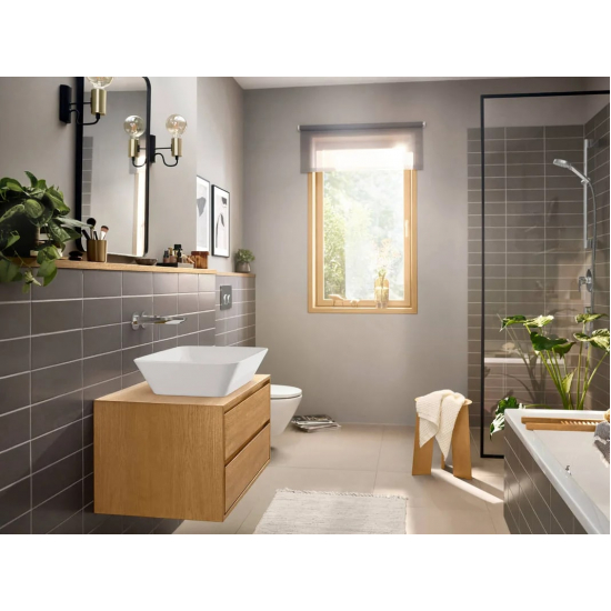 Смеситель для раковины HANSGROHE Rebris E 72568000 С ВНУТРЕННЕЙ ЧАСТЬЮ хром
