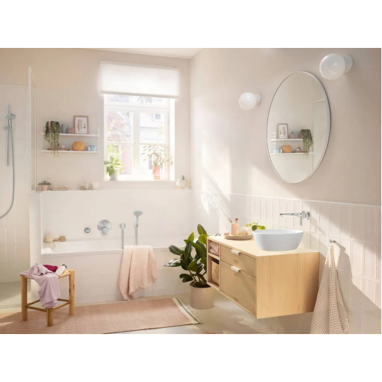 Смеситель для раковины HANSGROHE Rebris S 72528000 С ВНУТРЕННЕЙ ЧАСТЬЮ хром