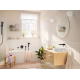 Смеситель для раковины HANSGROHE Rebris S 72528670 С ВНУТРЕННЕЙ ЧАСТЬЮ чёрный матовый