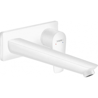 Смеситель для раковины HANSGROHE Talis E 71734700 С ВНУТРЕННЕЙ ЧАСТЬЮ матовый белый