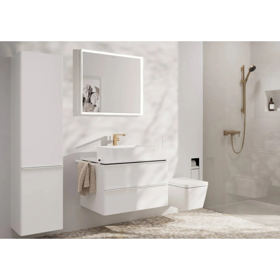 Смеситель для раковины HANSGROHE Tecturis E 240 Fine 73070140 шлифованная бронза