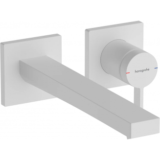 Смеситель для раковины HANSGROHE Tecturis E 73051700 С ВНУТРЕННЕЙ ЧАСТЬЮ матовый белый