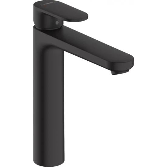 Смеситель для раковины HANSGROHE Vernis Blend 190 71552670 матовый чёрный