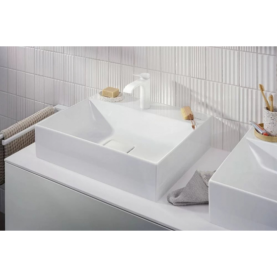 Смеситель для раковины HANSGROHE Vivenis 110 75022700 матовый белый