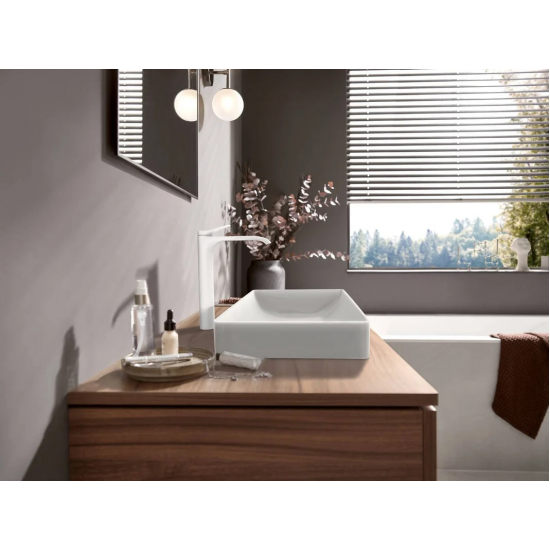 Смеситель для раковины HANSGROHE Vivenis 250 75042700 матовый белый