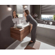 Смеситель для раковины HANSGROHE Vivenis 250 75042700 матовый белый