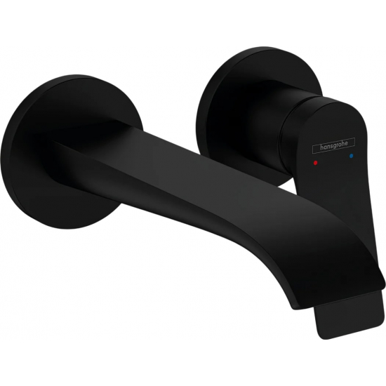Смеситель для раковины HANSGROHE Vivenis 75050670 С ВНУТРЕННЕЙ ЧАСТЬЮ, чёрный матовый
