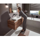 Смеситель для раковины HANSGROHE Vivenis 75050670 С ВНУТРЕННЕЙ ЧАСТЬЮ, чёрный матовый