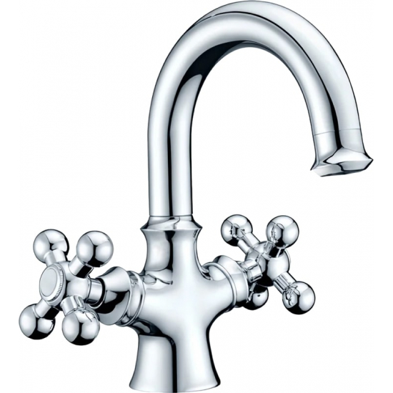 Смеситель для раковины KAISER Carlson Lux 11211 хром