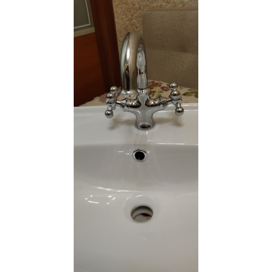 Смеситель для раковины KAISER Carlson Lux 11211 хром