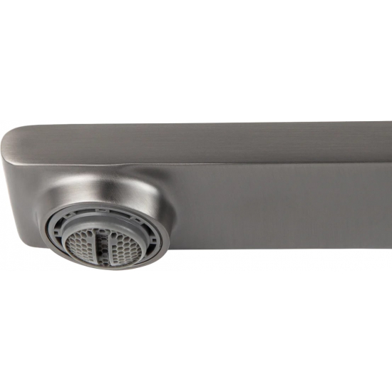 Смеситель для раковины KAISER Serio 05311-15 вороненая сталь