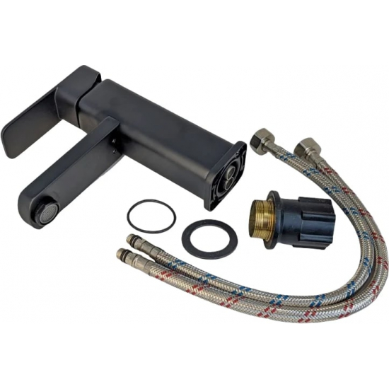 Смеситель для раковины LEDEME H33B L1033B чёрный