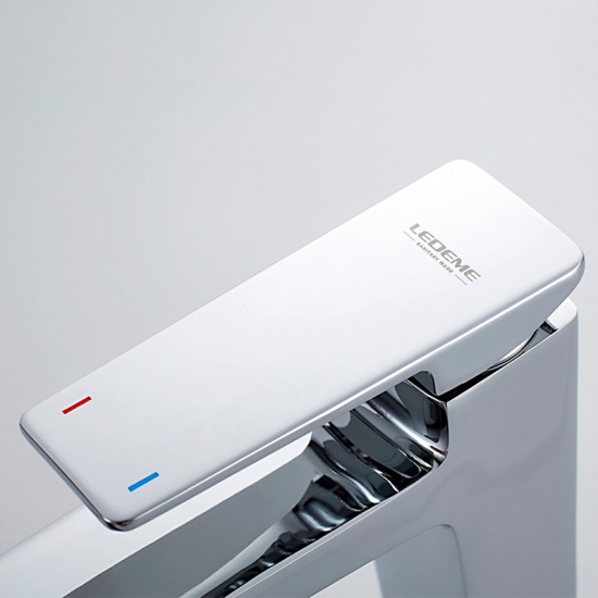Смеситель для раковины LEDEME H78 L1078 хром