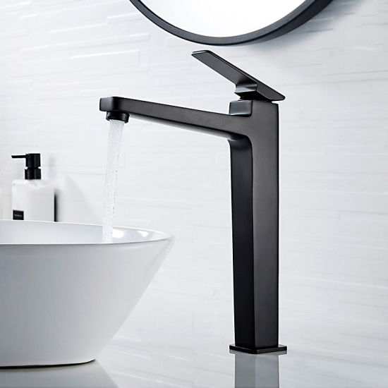 Смеситель для раковины LEDEME H78B L1178B чёрный