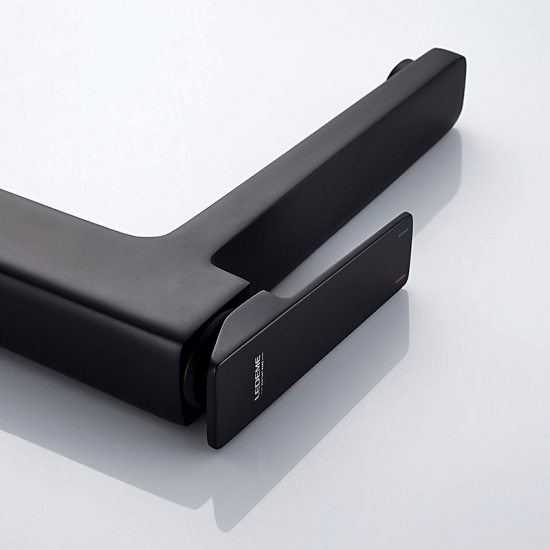 Смеситель для раковины LEDEME H78B L1178B чёрный