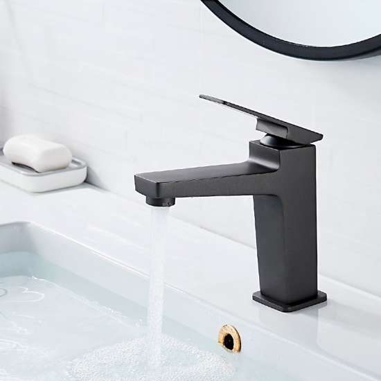 Смеситель для раковины LEDEME H78U L1078U графит