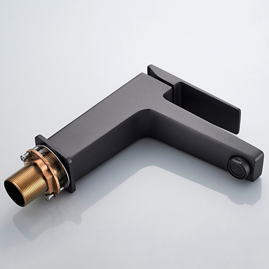 Смеситель для раковины LEDEME H78U L1078U графит