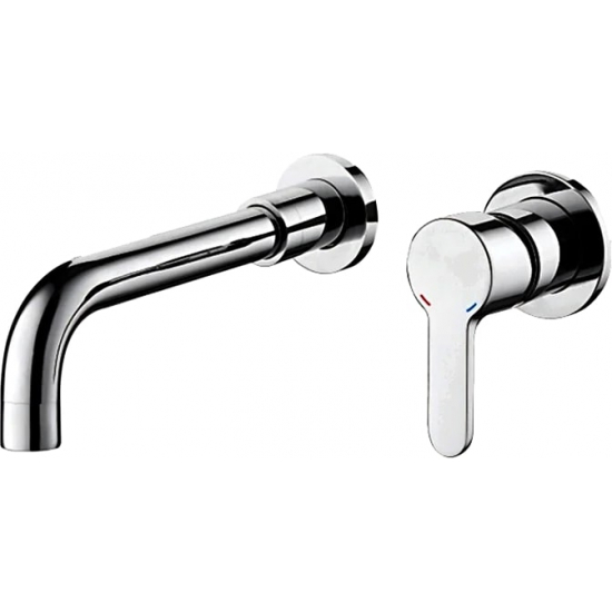 Смеситель для раковины LEDEME L1003-1 настенный, хром