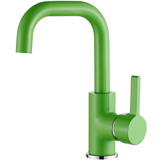 Смеситель для раковины LEDEME L1099Z зелёный