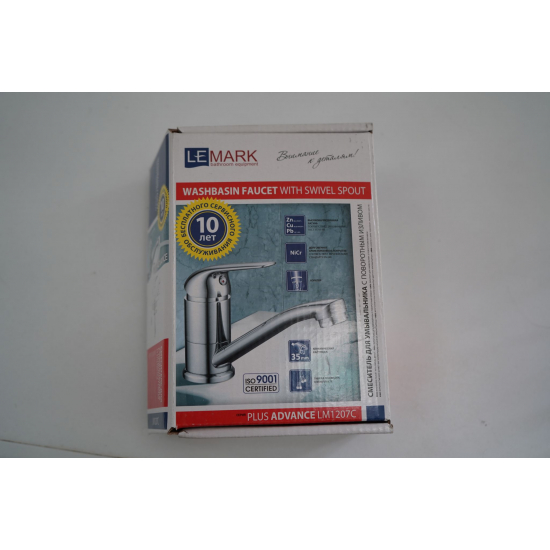 Смеситель для раковины LEMARK Plus Advance LM1207C хром