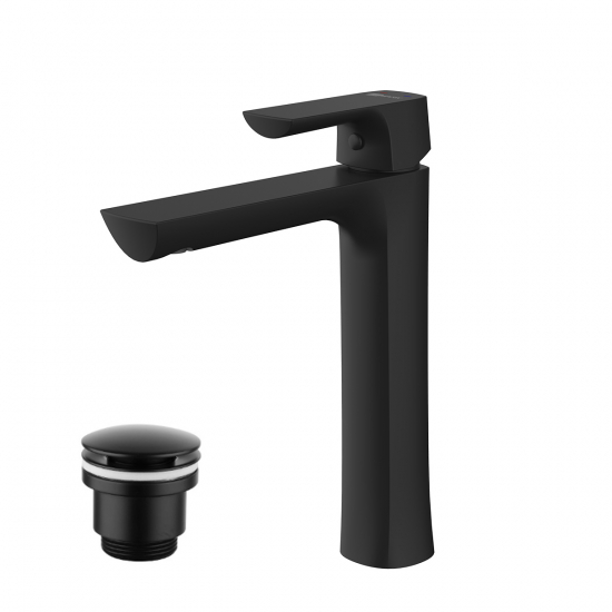 Смеситель для раковины LEMARK Ursus LM7209BL чёрный