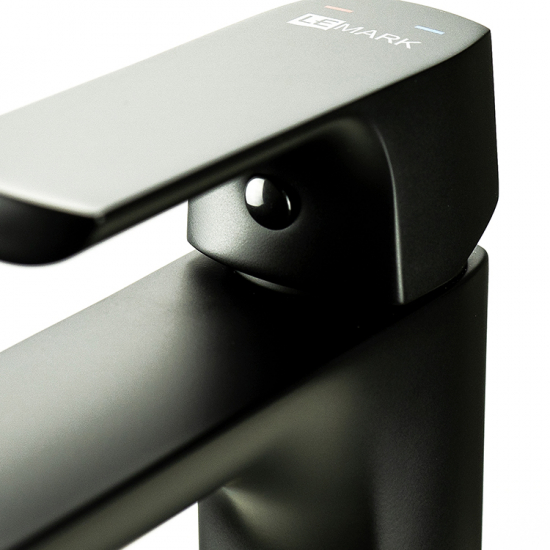 Смеситель для раковины LEMARK Ursus LM7209BL чёрный
