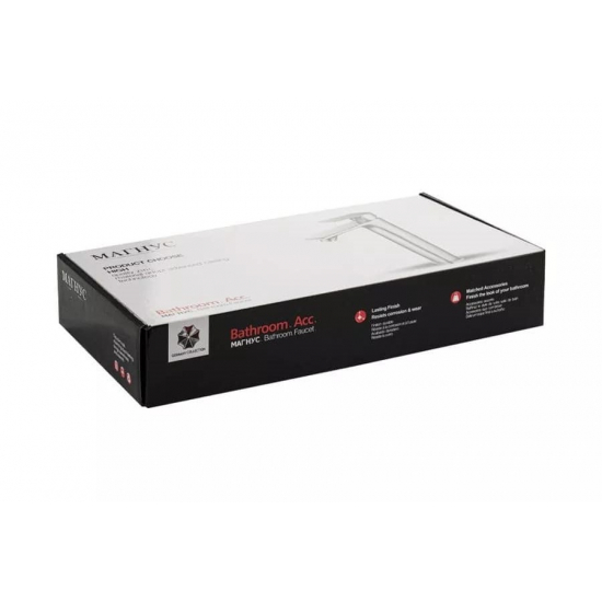 Смеситель для раковины MAGNUS 8401 высокий, хром