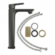 Смеситель для раковины MAGNUS 8402 высокий, графит