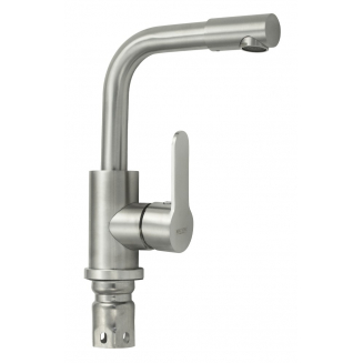 Смеситель для раковины MAGNUS 9146 из нержавеющей стали, сатин