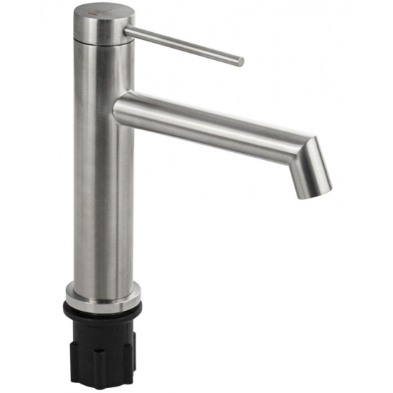 Смеситель для раковины MAGNUS 9160 из нержавеющей стали, сатин