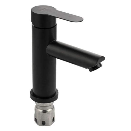 Смеситель для раковины MAGNUS 9449 из нержавеющей стали, чёрный