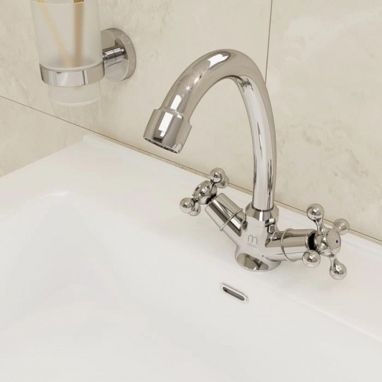 Смеситель для раковины MILARDO Duplex DUPSB00M01 хром