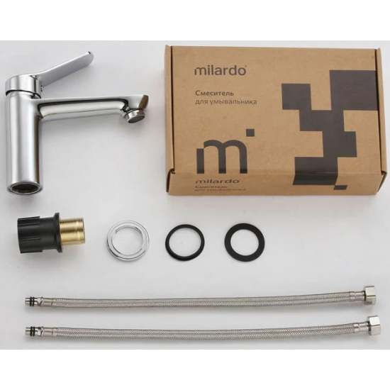 Смеситель для раковины MILARDO Enjoy ENJSB00M01 хром