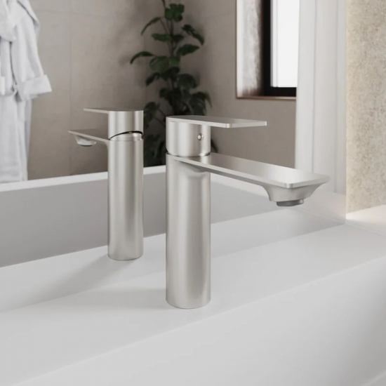 Смеситель для раковины MILARDO Maze MAZBN00M01 сатин