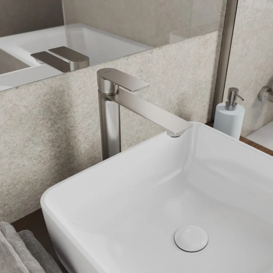 Смеситель для раковины MILARDO Maze MAZBN01M01 сатин