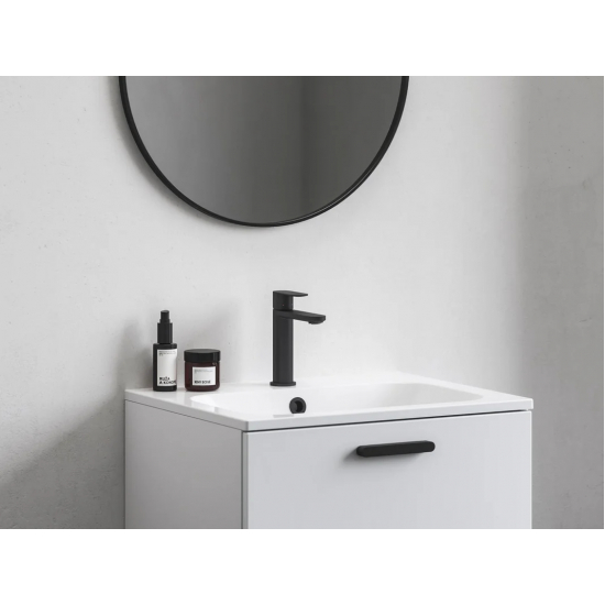 Смеситель для раковины RAVAK Chrome CR II 014.20BL чёрный матовый
