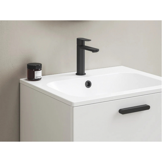 Смеситель для раковины RAVAK Chrome CR II 014.20BL чёрный матовый