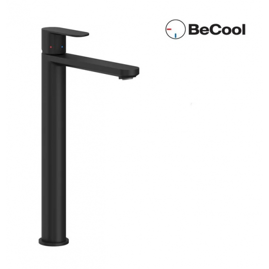 Смеситель для раковины RAVAK Chrome CR II 015.11BL BeCool чёрный матовый 