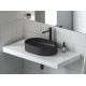 Смеситель для раковины RAVAK Chrome CR II 015.11BL BeCool чёрный матовый 