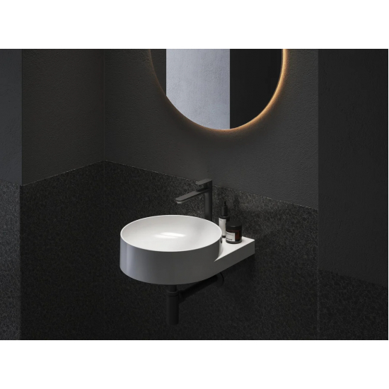 Смеситель для раковины RAVAK Eleganta EL 014.21BLM BeCool чёрный матовый 