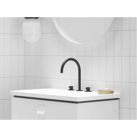 Смеситель для раковины RAVAK Espirit ES 018.20 BLM чёрный матовый 