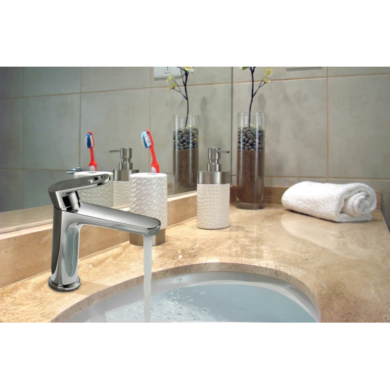 Смеситель для раковины ROSSINKA RS33-13 хром