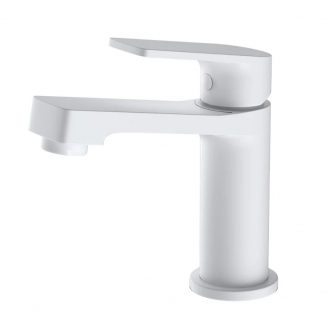 Смеситель для раковины SOLE Caspian S251W белый