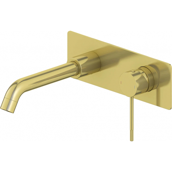 Смеситель для раковины TIMO Saona 2371/17SM С ВНУТРЕННЕЙ ЧАСТЬЮ золото