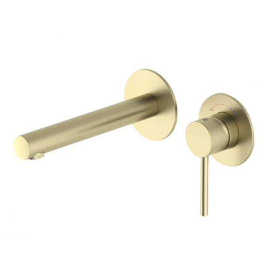 Смеситель для раковины TIMO Saona 2391/17SM С ВНУТРЕННЕЙ ЧАСТЬЮ золото