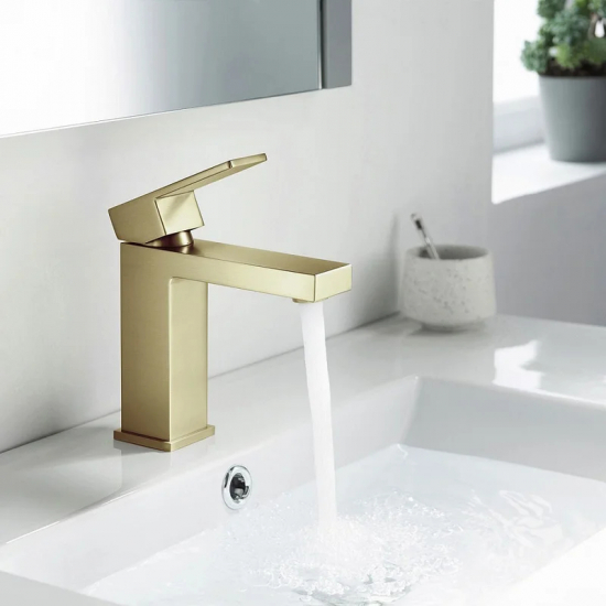 Смеситель для раковины TIMO Selene 2061/17F золото