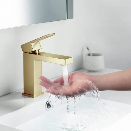 Смеситель для раковины TIMO Selene 2061/17F золото